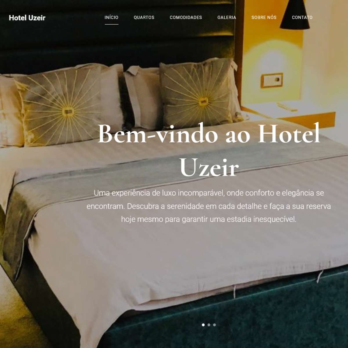 Projeto Hotel Uzeir- E-Commerce